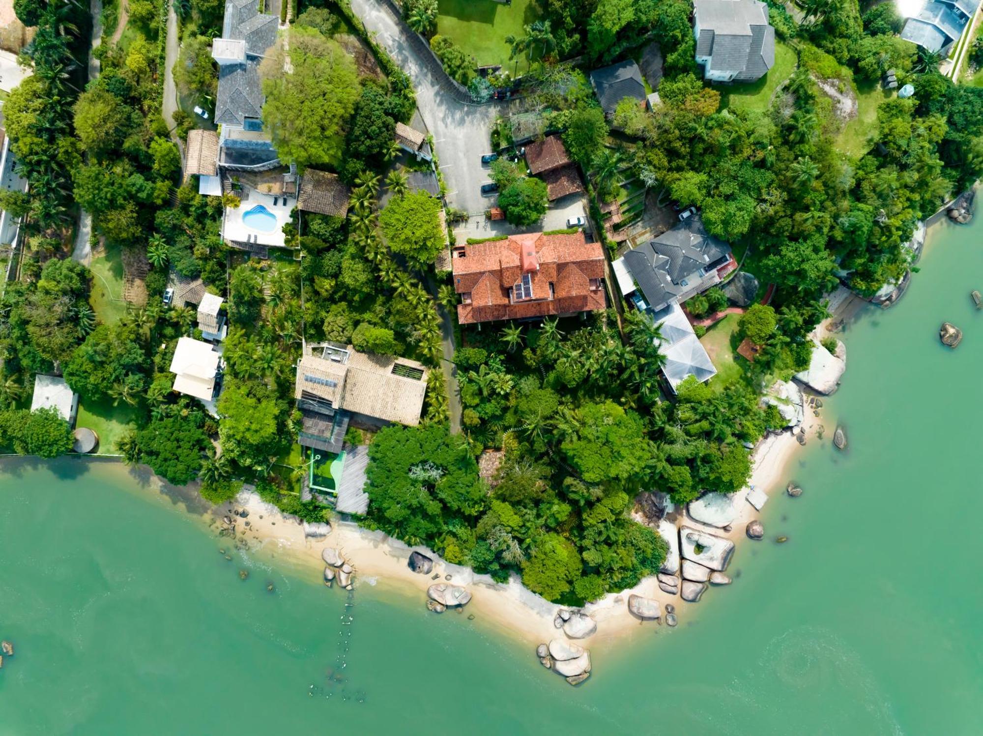 Suítes com Vista Panorâmica de Florianópolis Exterior foto